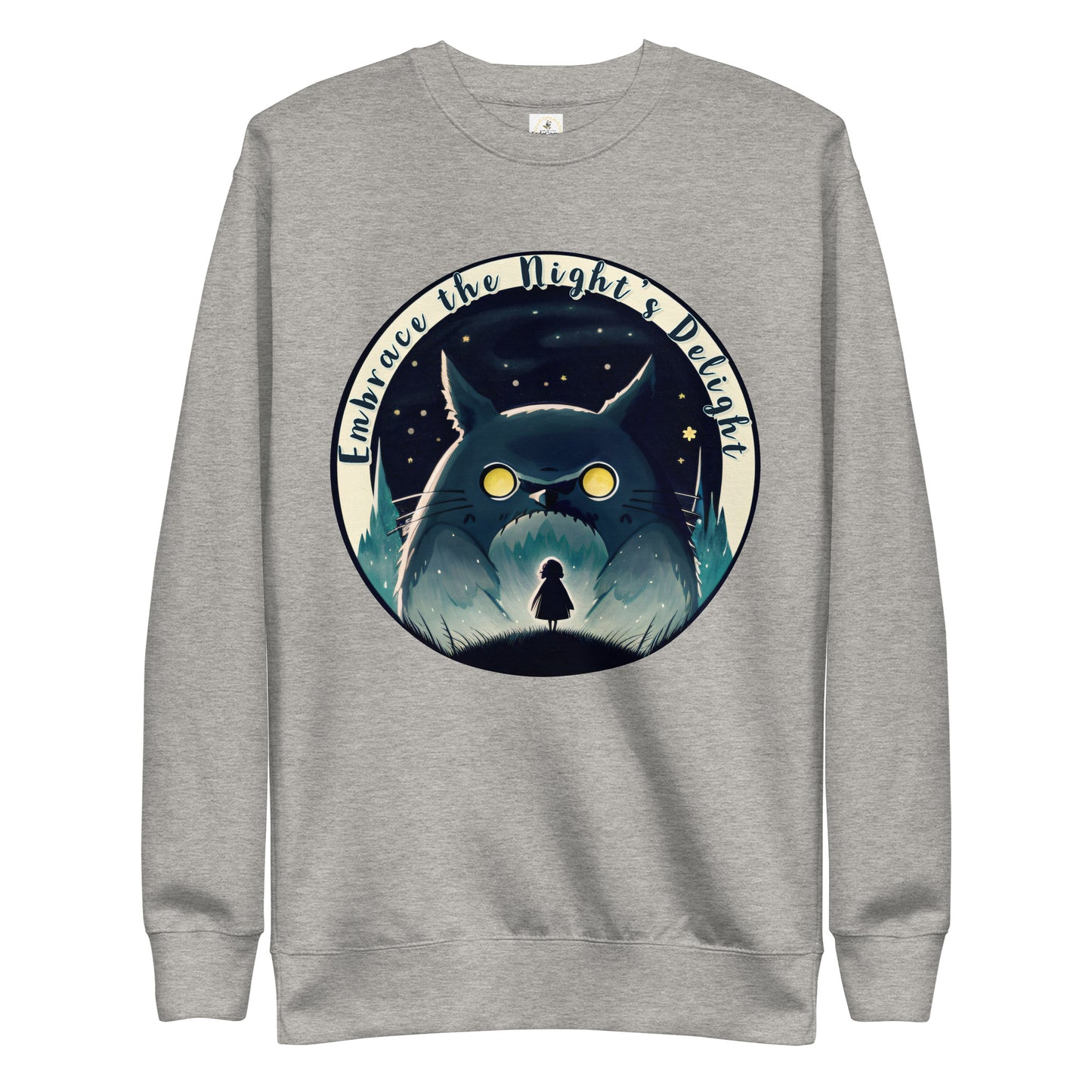 Unisex Premium Sweatshirt Embrace the Night's Delight