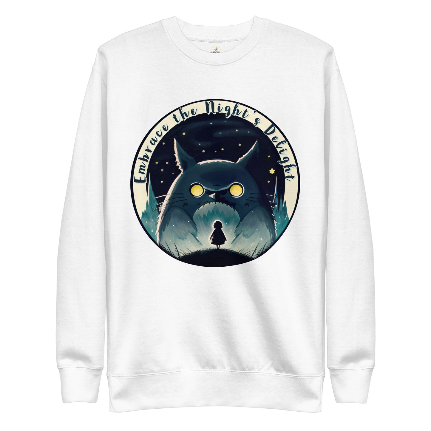 Unisex Premium Sweatshirt Embrace the Night's Delight