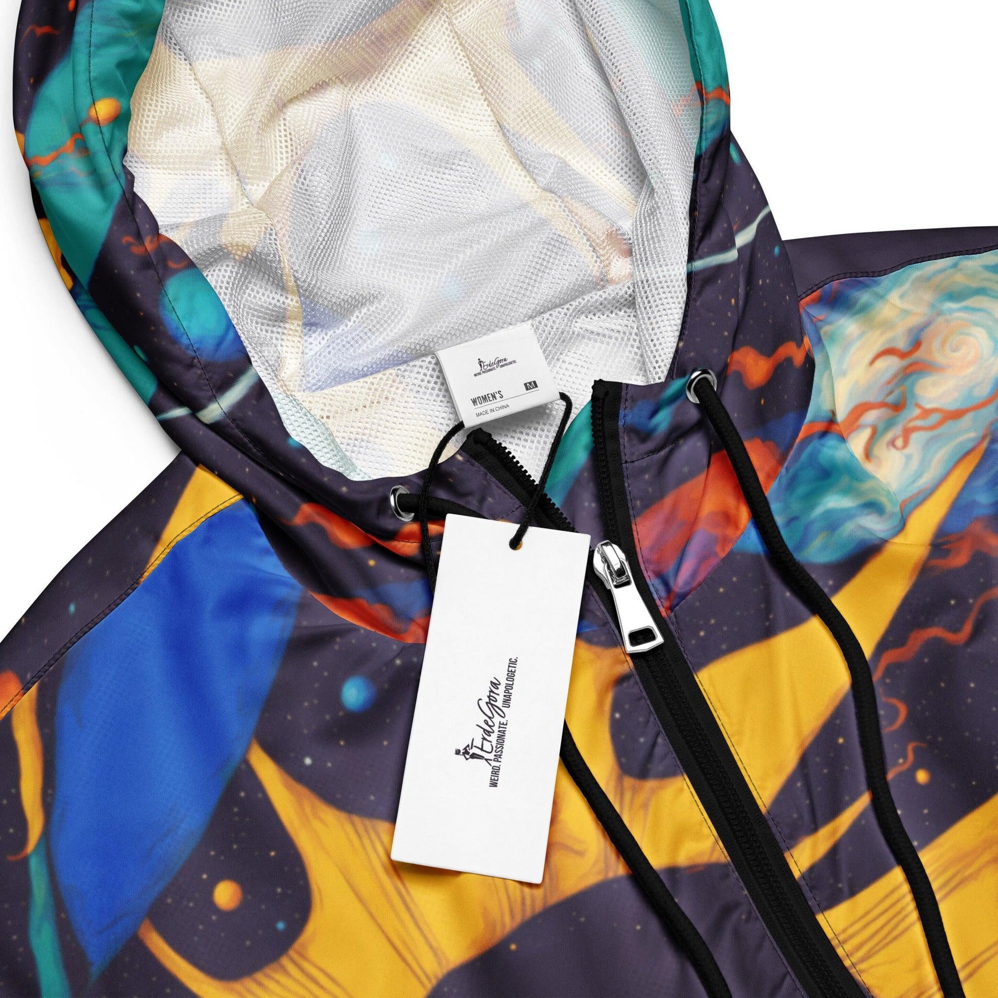 Women’s Cropped Windbreaker Nebula - ErdeGora