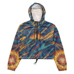 Women’s Cropped Windbreaker Sunburn - ErdeGora