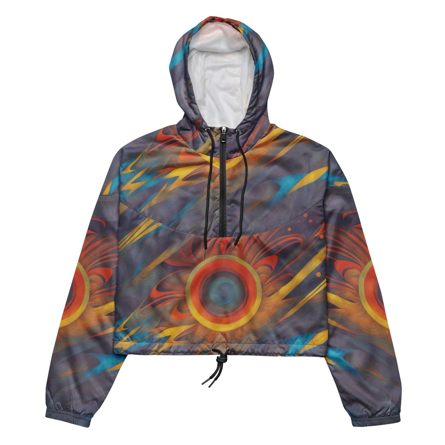 Women’s Cropped Windbreaker Supernova - ErdeGora