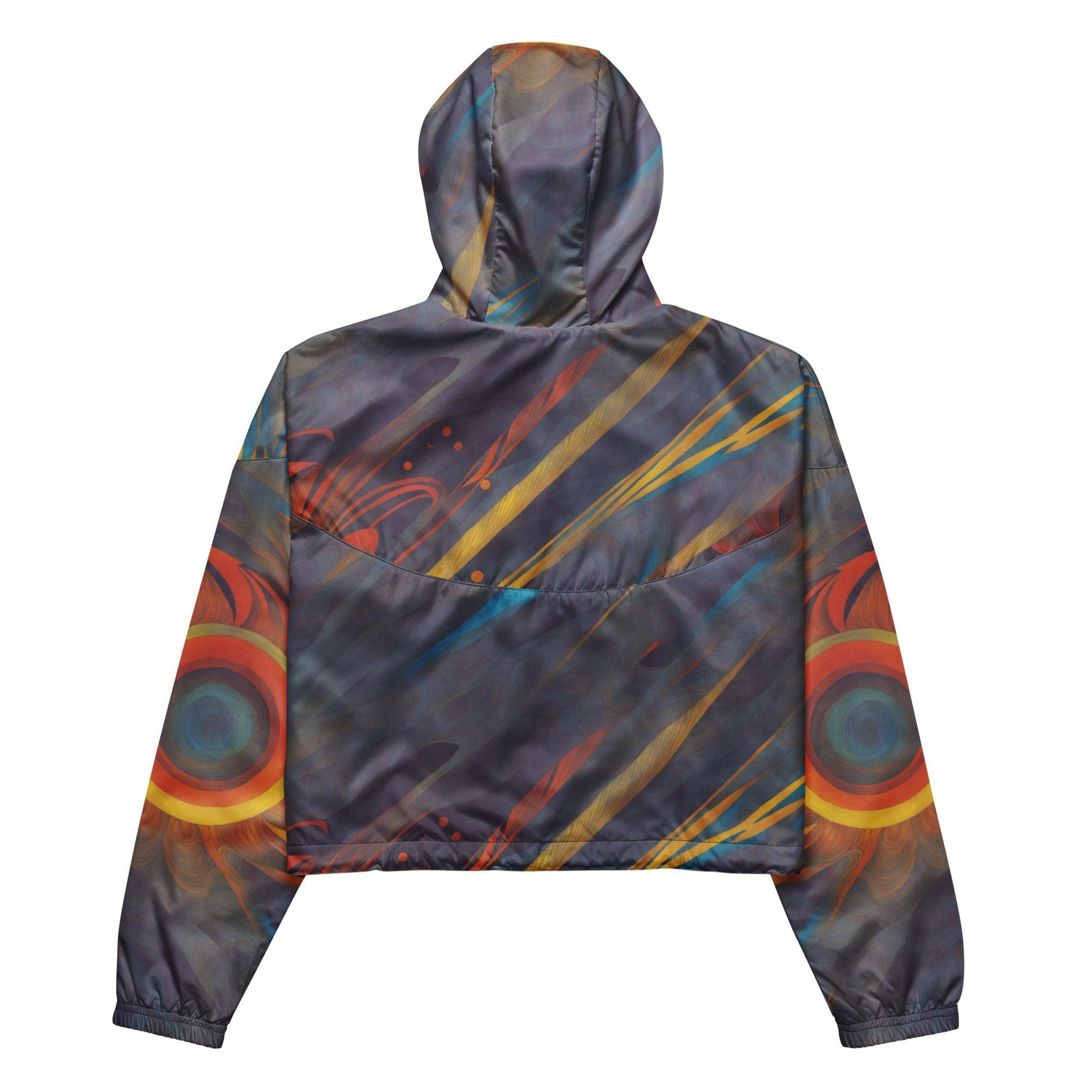 Women’s Cropped Windbreaker Supernova - ErdeGora