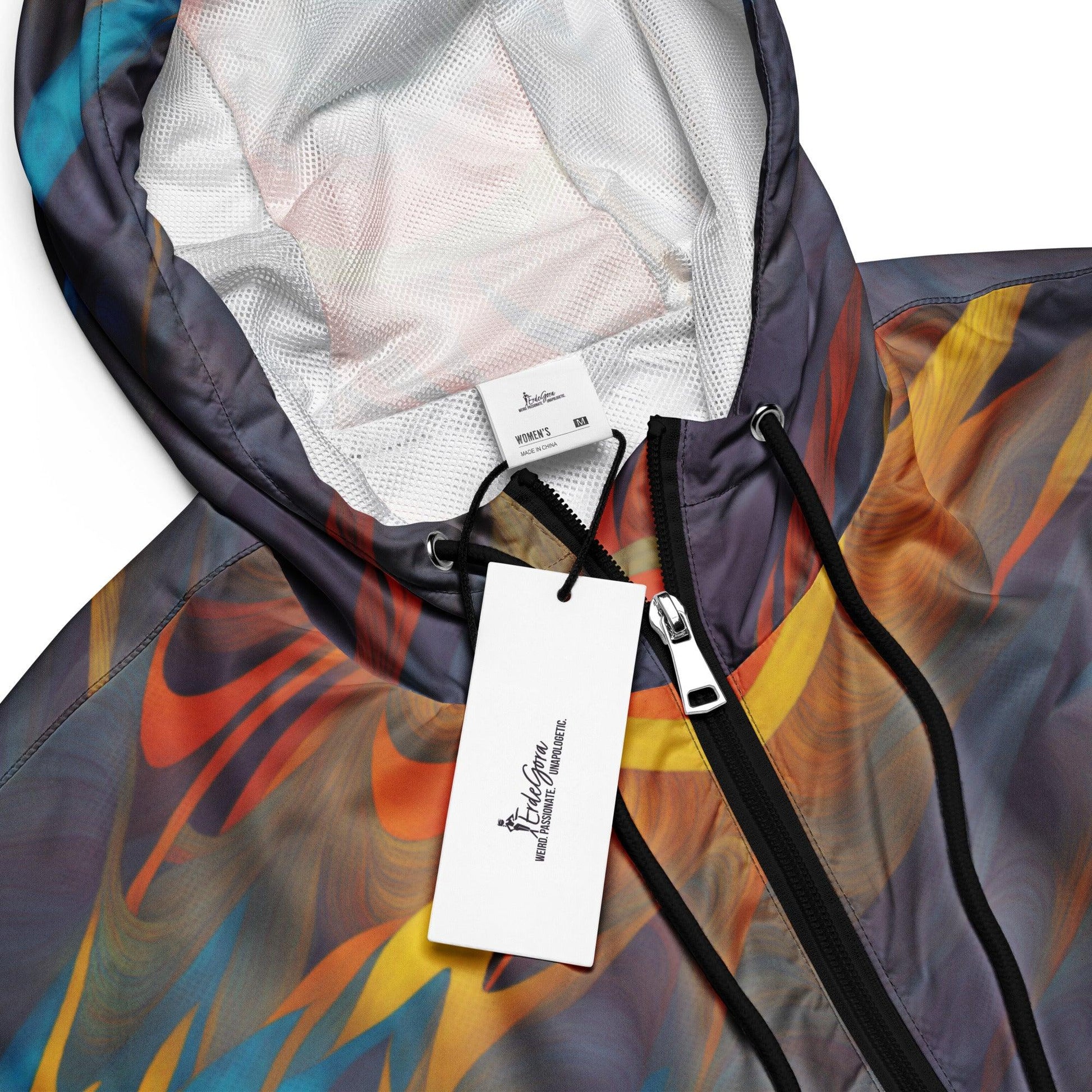 Women’s Cropped Windbreaker Supernova - ErdeGora