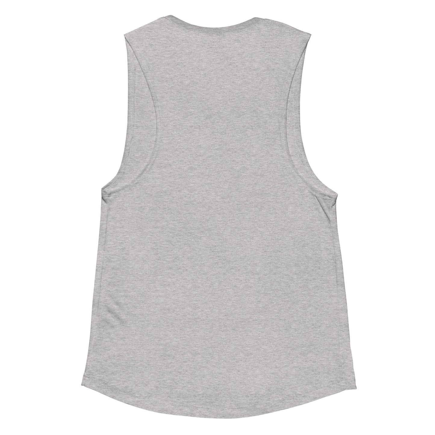 Ladies’ Muscle Tank Breathe, Trust, Let Go - ErdeGora