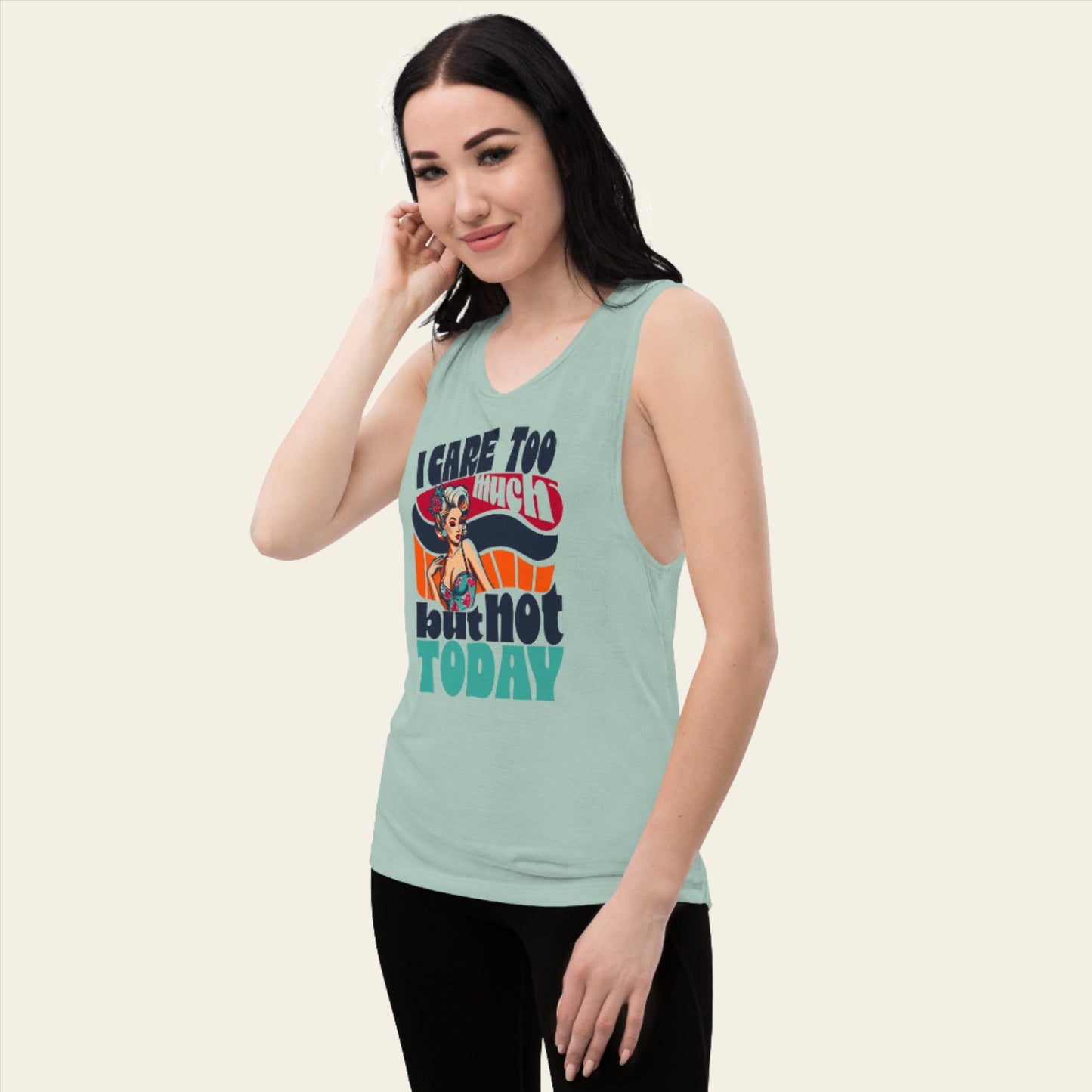 Ladies’ Muscle Tank Not Today - ErdeGora