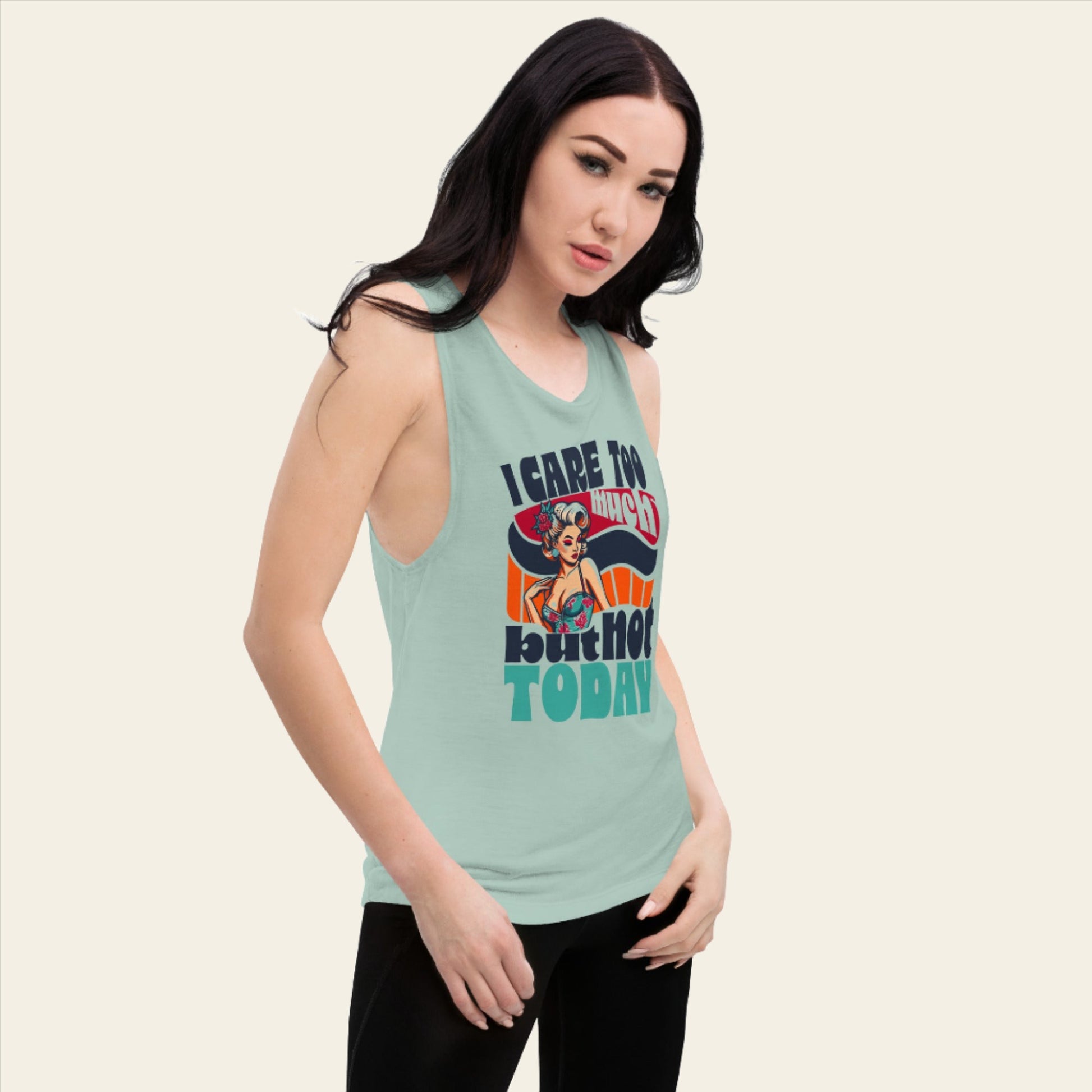 Ladies’ Muscle Tank Not Today - ErdeGora