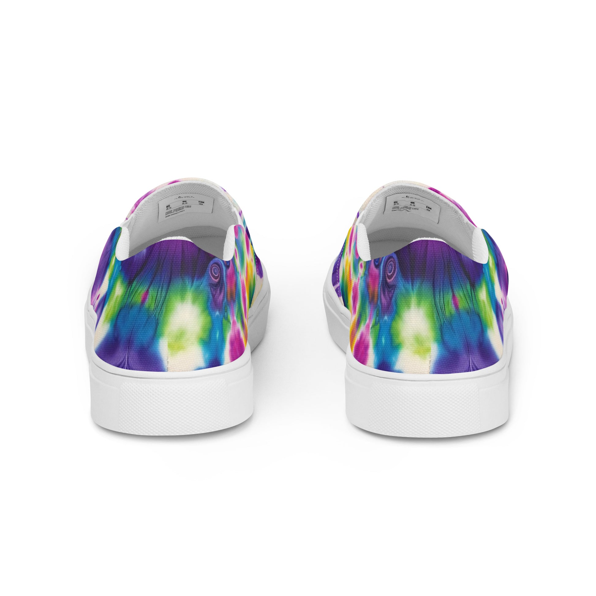 Women’s Slip-On Shoes Tie-Dye Bliss - ErdeGora