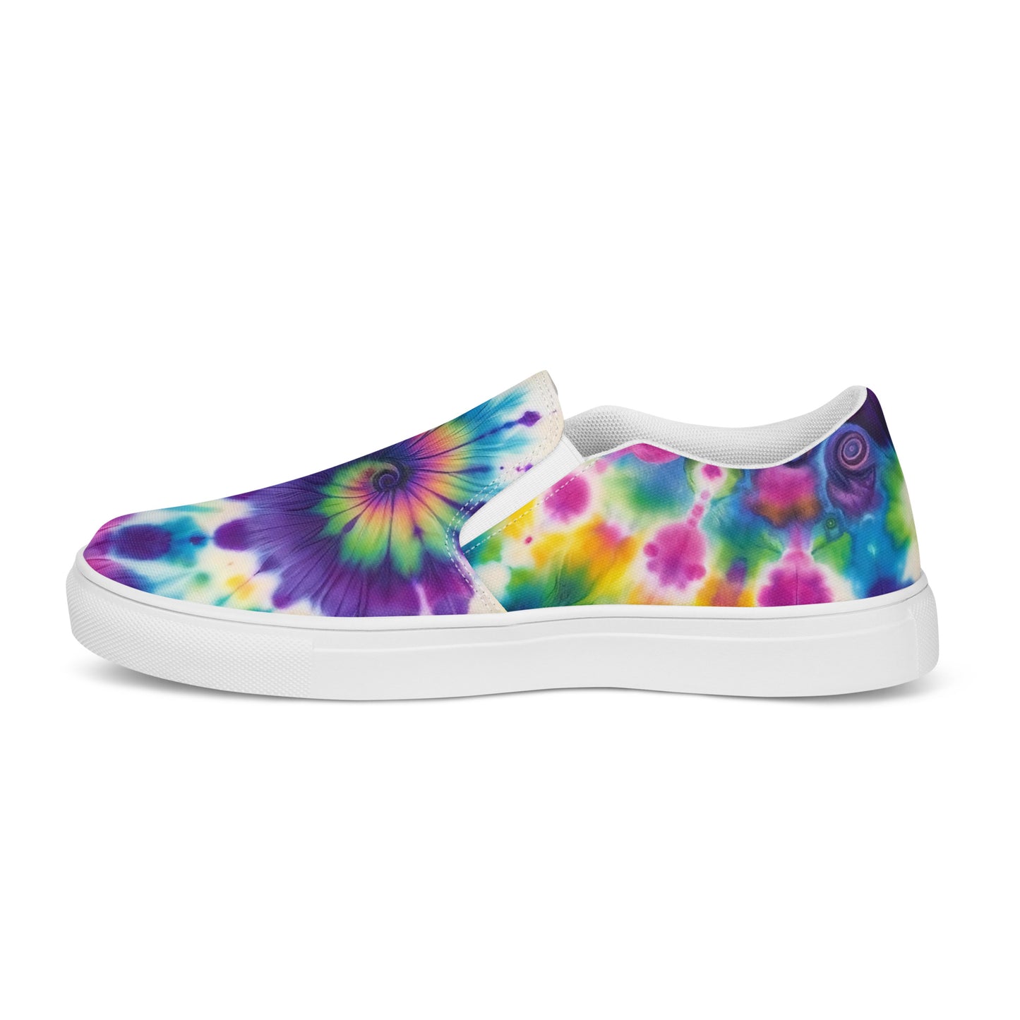 Women’s Slip-On Shoes Tie-Dye Bliss - ErdeGora