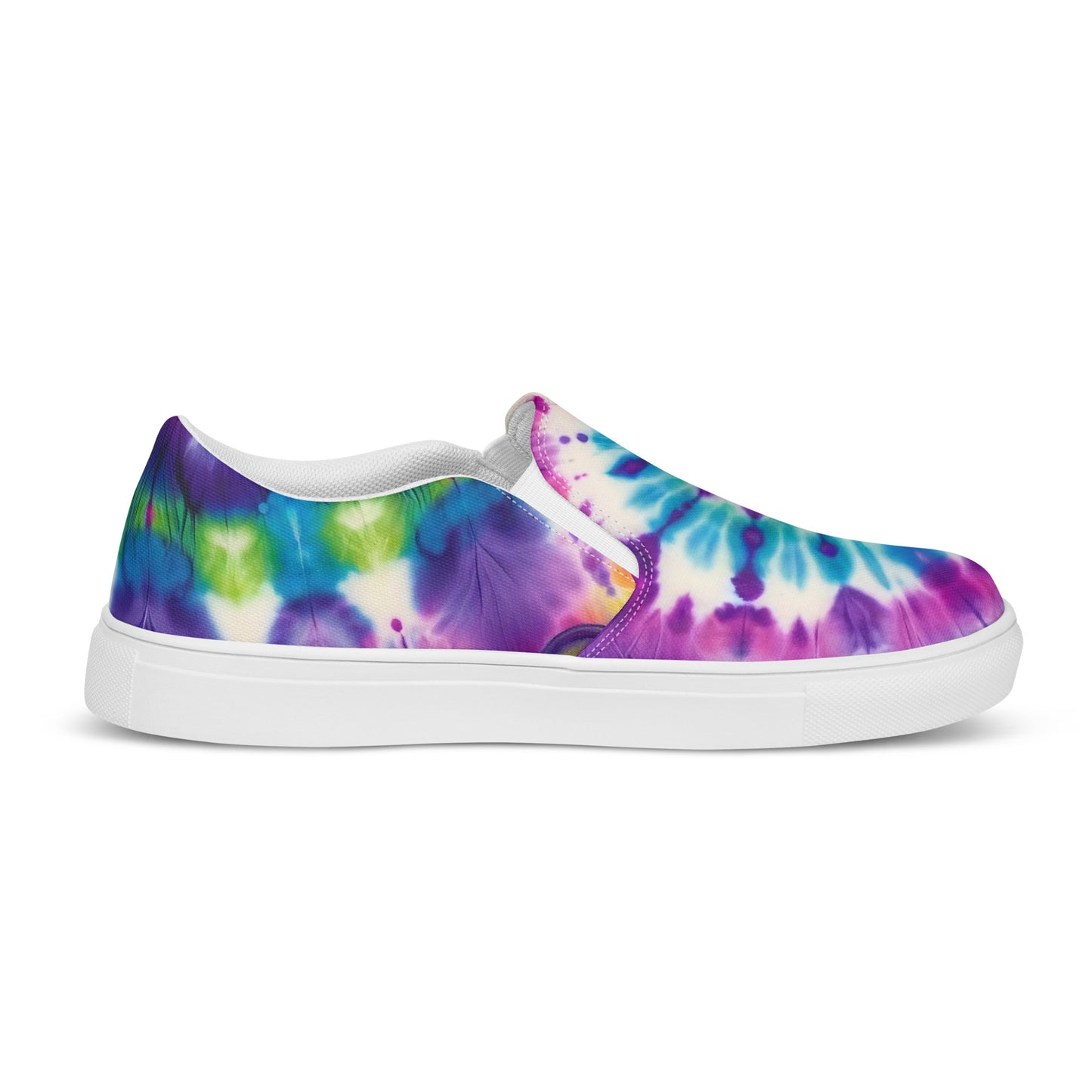 Women’s Slip-On Shoes Tie-Dye Bliss - ErdeGora