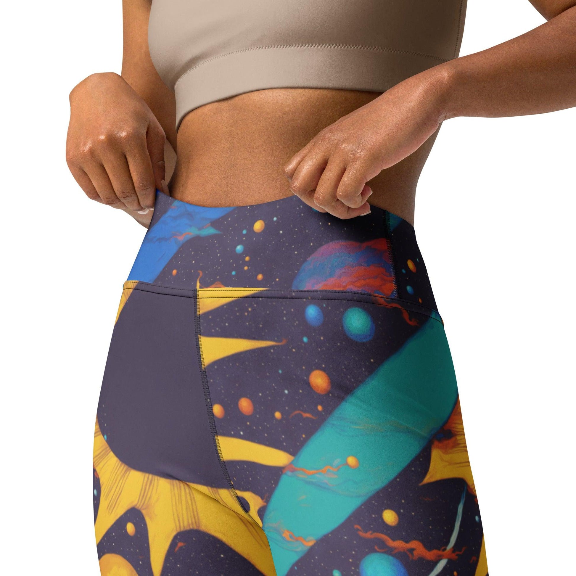 Yoga Leggings Nebula - ErdeGora