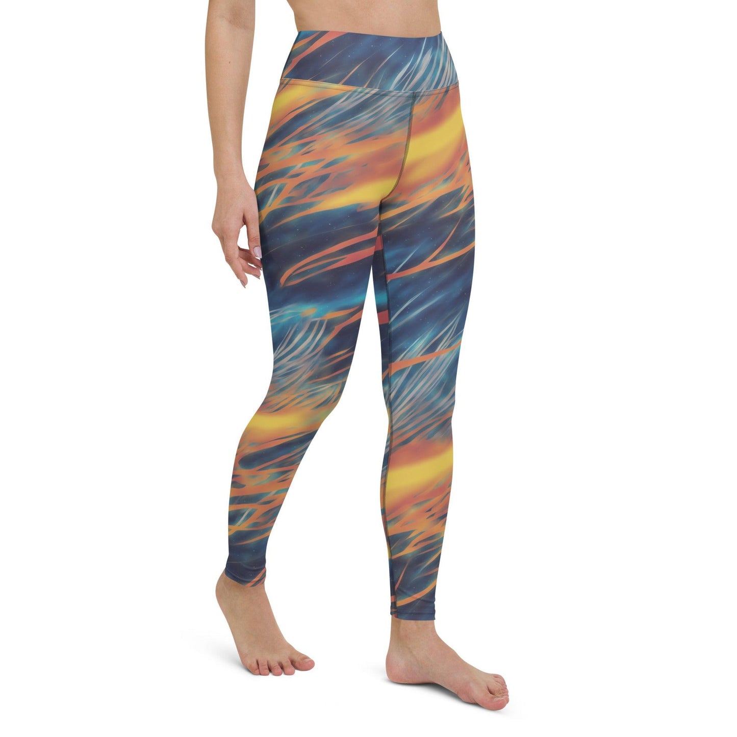 Yoga Leggings Radiant V - ErdeGora